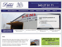 Tablet Screenshot of desguacesdani.com